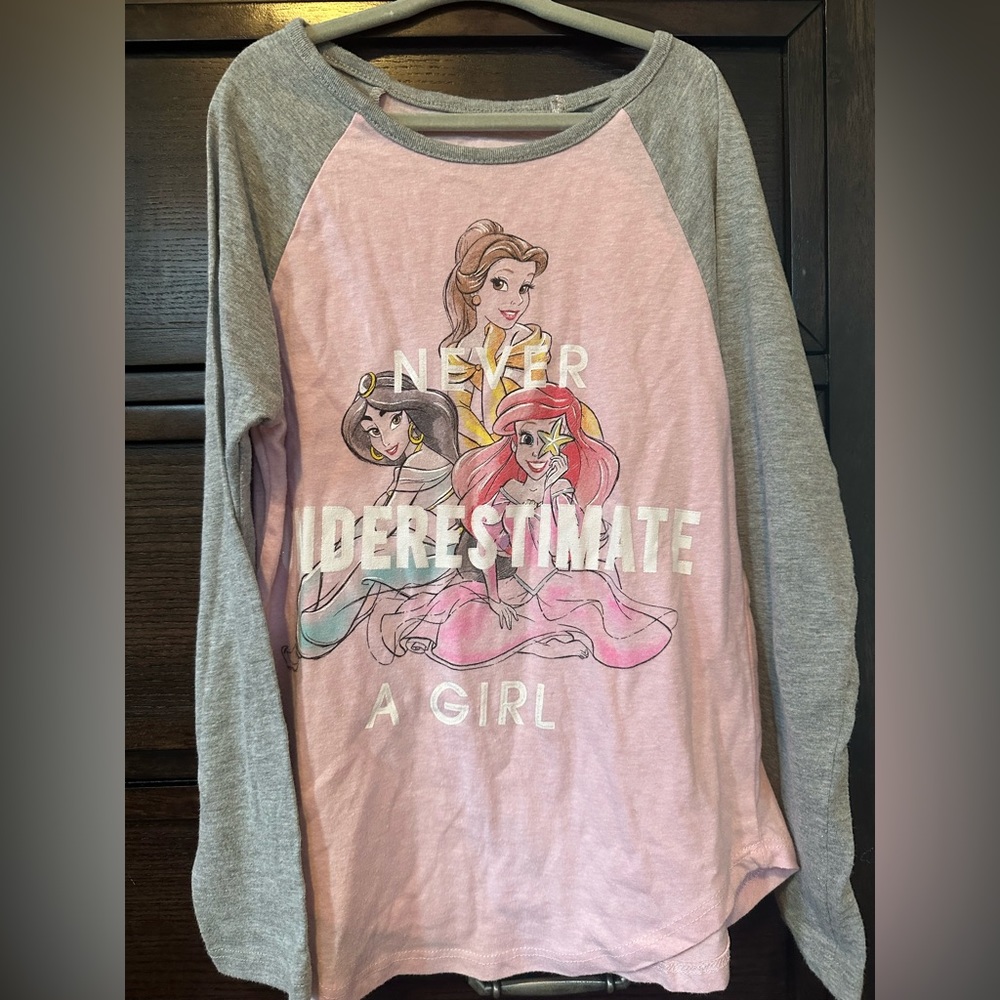 Long sleeve Disney princess shirt
